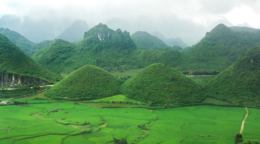 Quan Ba Twin Mountains  dong van geopark